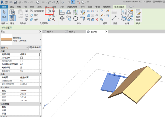 Revit,Revit技巧 腿腿教学网-Revit小技巧:Revit中屋顶结构如何设置老虎窗解洞?