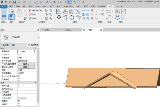 Revit,Revit技巧 腿腿教学网-Revit小技巧:Revit中屋顶结构如何设置老虎窗解洞?