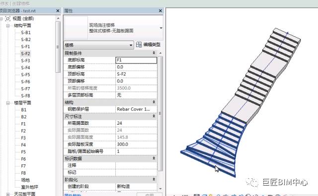 Revit,Revit技巧 腿腿教学网-Revit怎么画楼梯?Revit楼梯绘制的两种方法
