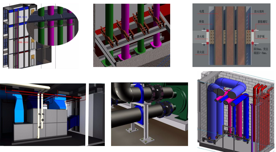 BIM,机电管综 腿腿教学网-BIM有哪些特征?BIM用于机电管综能带来哪些效益?