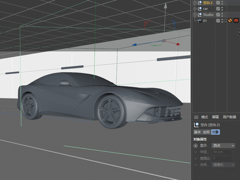 C4D,C4D技巧 腿腿教学网-C4D教程:如何在OC中怎么实现车漆效果?用OC渲染器做车漆材质!