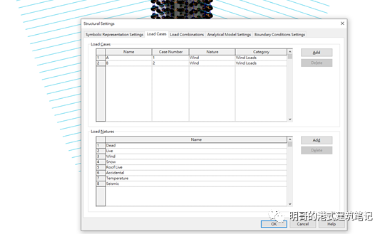 Revit,Revit技巧 腿腿教学网-Revit如何计算风荷载位移?用Revit Robot Structural Analysis计算风荷载位移