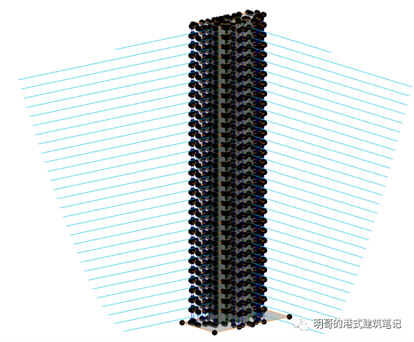 Revit,Revit技巧 腿腿教学网-Revit如何计算风荷载位移?用Revit Robot Structural Analysis计算风荷载位移