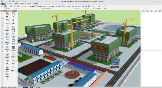 腿腿教学网-施工场地布置BIM怎么建模？施工场地布置BIM建模的关键点