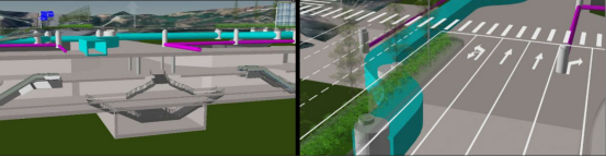 腿腿教学网-BIM案例：BIM如何助力地铁建设管线迁改设计？（下）
