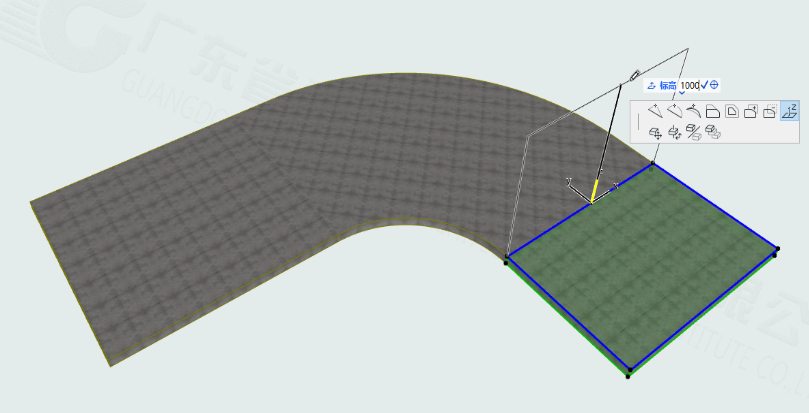 腿腿教学网-ArchiCAD如何画坡道？借助ArchiCAD中的网面工具画转弯坡道