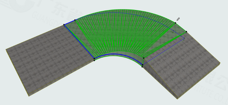 腿腿教学网-ArchiCAD如何画坡道？借助ArchiCAD中的网面工具画转弯坡道