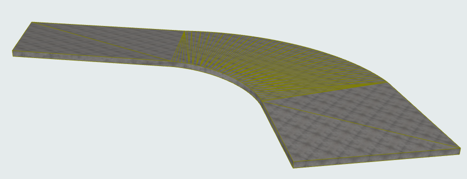 腿腿教学网-ArchiCAD如何画坡道？借助ArchiCAD中的网面工具画转弯坡道