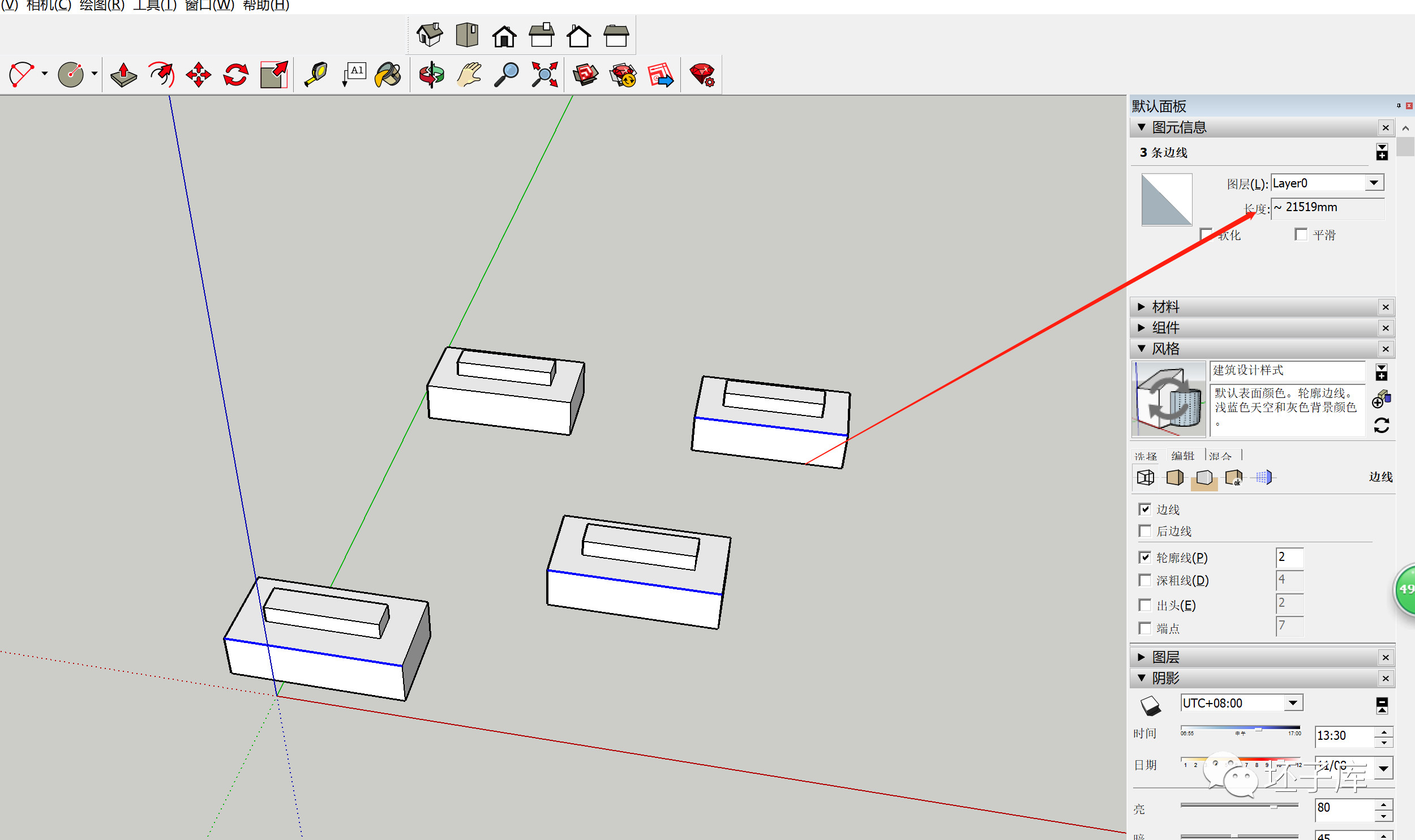 f75383e23213053372411e1955551a0b.jpg 腿腿教学网-SketchUp怎么建模?常用SketchUp建模技巧介绍