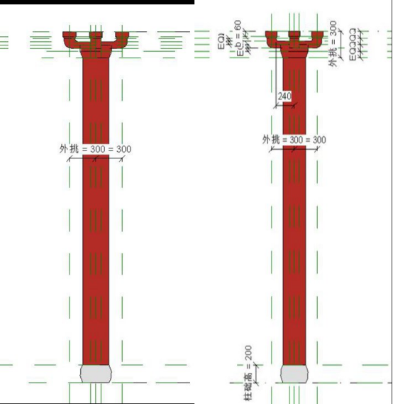 腿腿教学网-Revit怎么建模？Revit标准族参数化建模——以中式柱为例