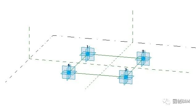 腿腿教学网-Revit技术分享：自适应构件在异形面建筑模型中的应用