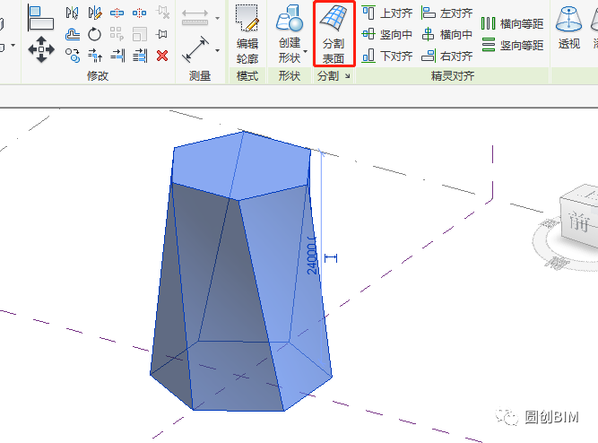 腿腿教学网-Revit技术分享：自适应构件在异形面建筑模型中的应用