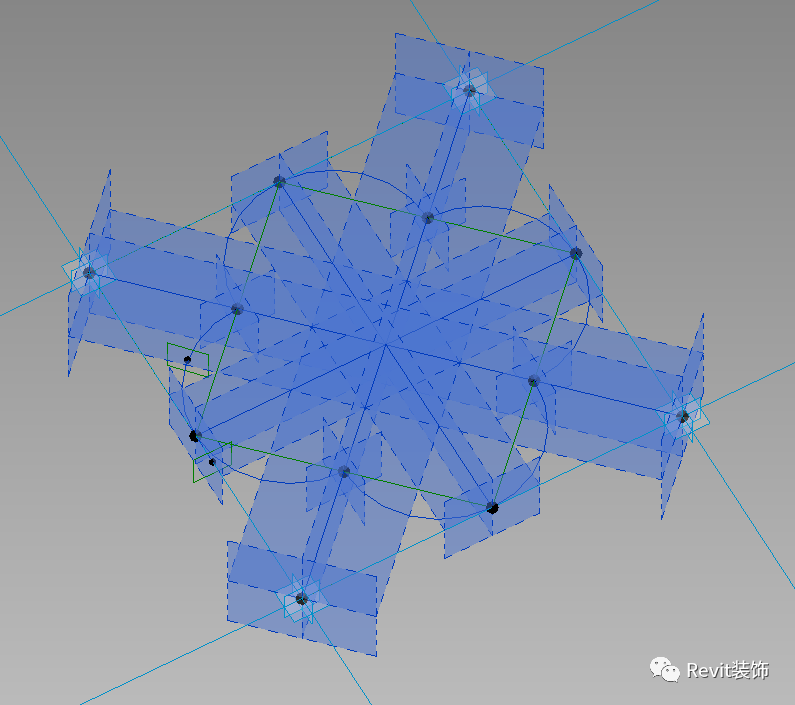 5a5a6a8a471d7c8f035d6128800502e8.png 腿腿教学网-Revit隔断怎么画?利用公制填充图案制作中式隔断的方法