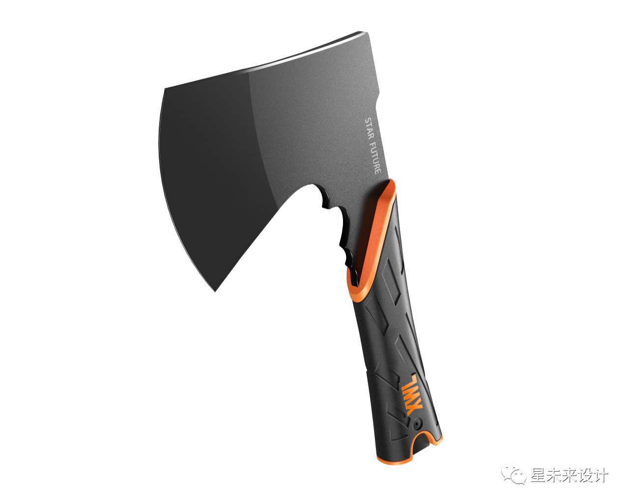 腿腿教学网-Rhino怎么建斧头？钣金战斧Rhino犀牛建模案例分享