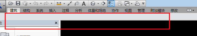 腿腿教学网-Revit如何放大缩小？Revit中功能面板的放大与缩小