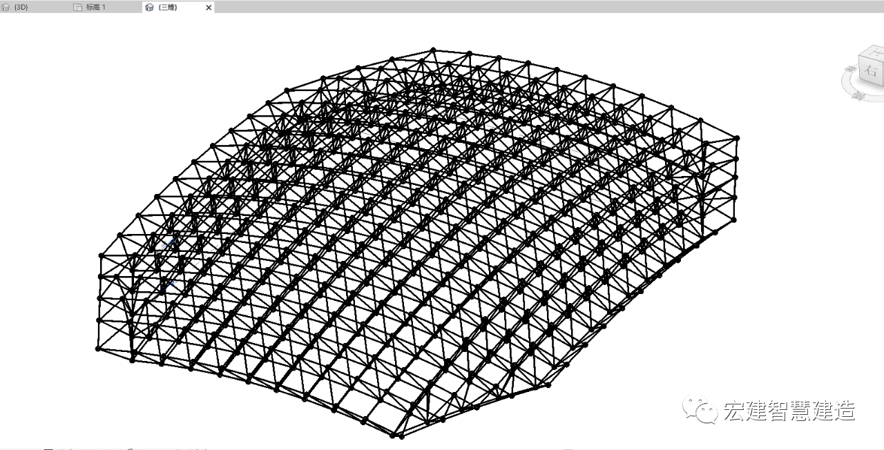 腿腿教学网-Revit网架结构建模教程：Revit使用Dynamo对网架结构进行快速建模