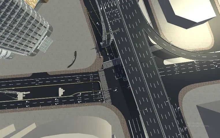 腿腿教学网-BIM案例介绍：中环国定东路下匝道工程项目全过程BIM应用展示