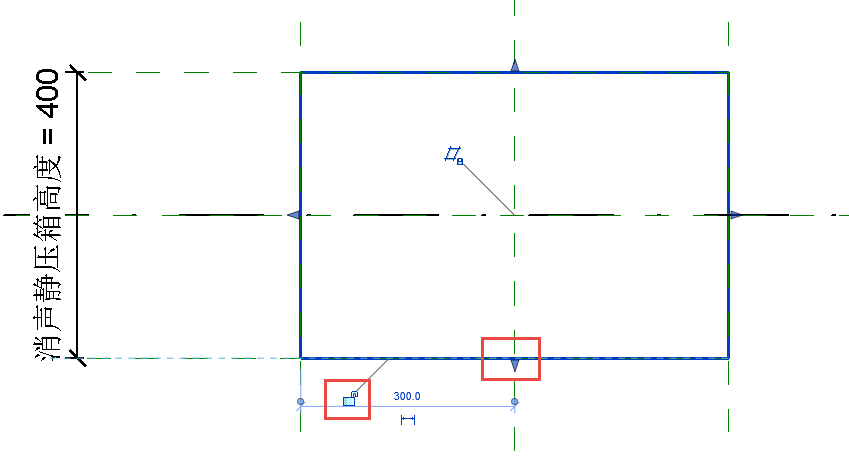e4534425a697e9e1c193d54fb3198907.png 腿腿教学网-Revit静压箱怎么载入?Revit消声静压箱族的制作