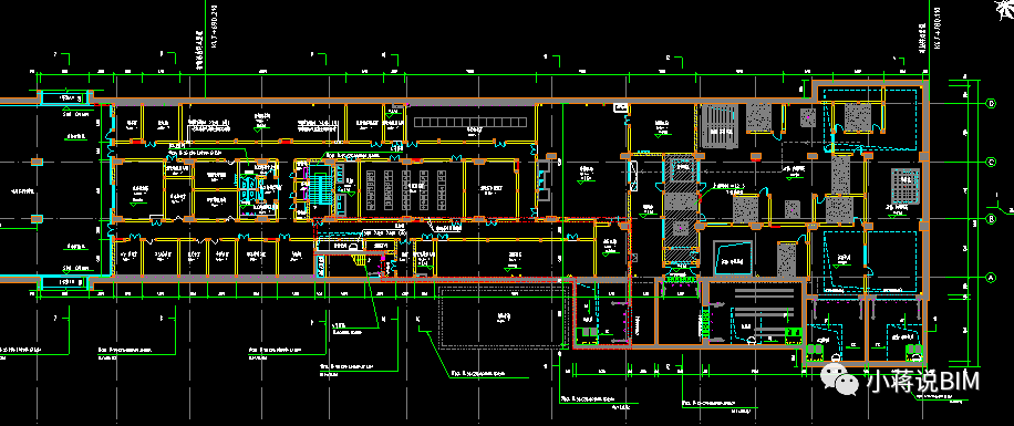 腿腿教学网-BIM怎么算量？用建模方法统计地铁站设备房墙面乳胶漆用量
