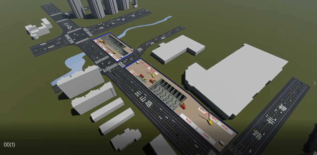 腿腿教学网-BIM案例分享：蓝天路地下通道项目BIM技术应用