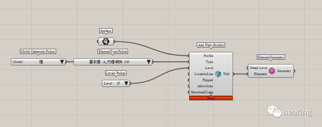 fd8f5a7ebaa4f640f42648efc6a93136.png 腿腿教学网-Rhino.Inside.Revit使用手册:Rhino.Inside.Revit创建墙体的方式