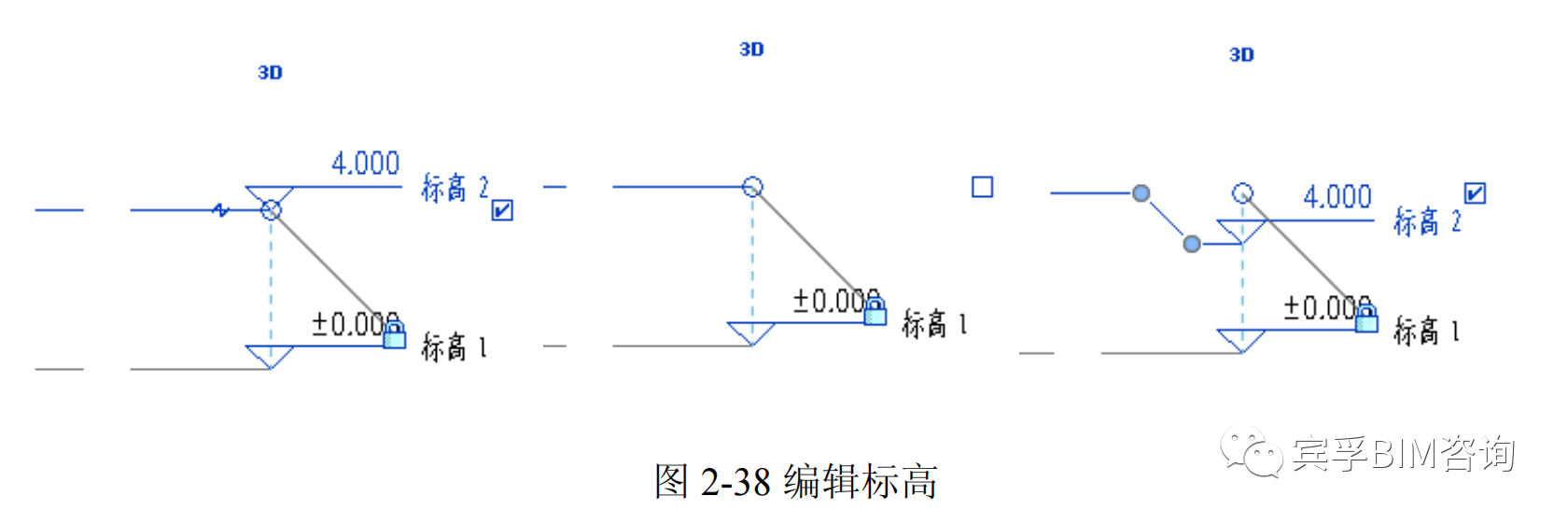 腿腿教学网-Revit中标高是什么意思？Revit中怎么绘制添加标高？