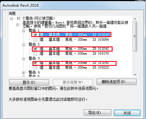 58cfc283fb7c43e944dd2611258e2892.png 腿腿教学网-Revit重复图元太多怎么一次删除?Revit中批量删除重复图元