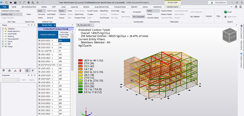 Tekla,隐含碳 腿腿教学网-什么是隐含碳?如何使用Tekla估算隐含碳?