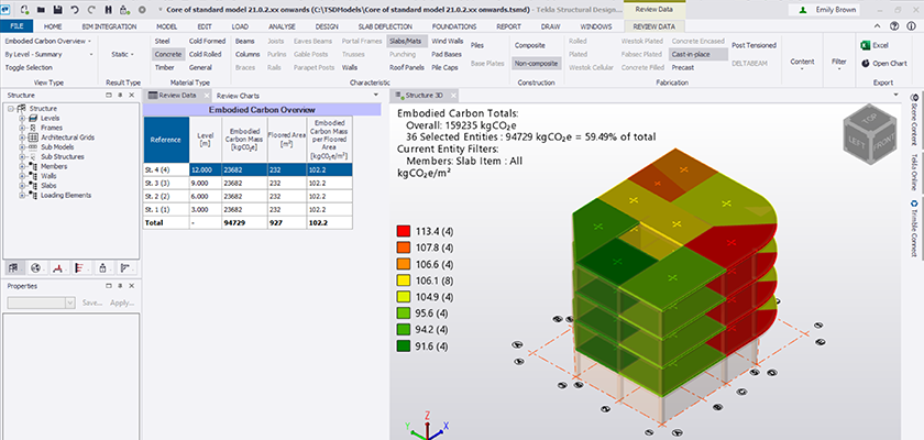 Tekla,隐含碳 腿腿教学网-什么是隐含碳?如何使用Tekla估算隐含碳?