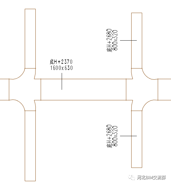 3ef611778437205a6465423c8f3b8e0d.png 腿腿教学网-Revit风管怎么画?Revit顶对齐、底对齐风管绘制方法