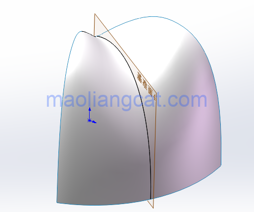 腿腿教学网-solidworks饮料瓶怎么画？solidworks饮料瓶三维曲面建模教程