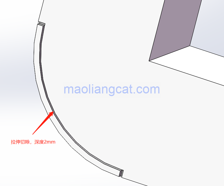 4ed02ad402053dcf303cb86f7dff7305.png 腿腿教学网-Solidworks圆弧怎么展解?Solidworks直角方管大圆弧展解