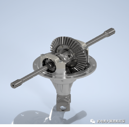 e22e41981e80f87b3dfffb37a9ae28c6.png 腿腿教学网-Inventor如何渲染模型?以Inventor对模型差速器渲染为例