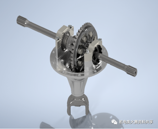 51caf66da72033b60981717c099299b7.png 腿腿教学网-Inventor如何渲染模型?以Inventor对模型差速器渲染为例