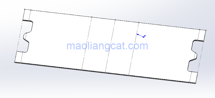 7e2be8898664af1c9b2513b9499bb1c3.png 腿腿教学网-Solidworks钣金件怎么画?Solidworks钣金建模实例:长尾夹