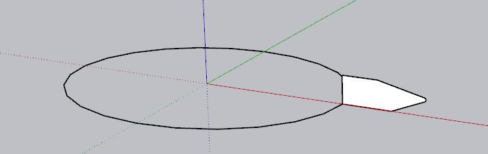 腿腿教学网-SketchUp建模教程:船型景观凳