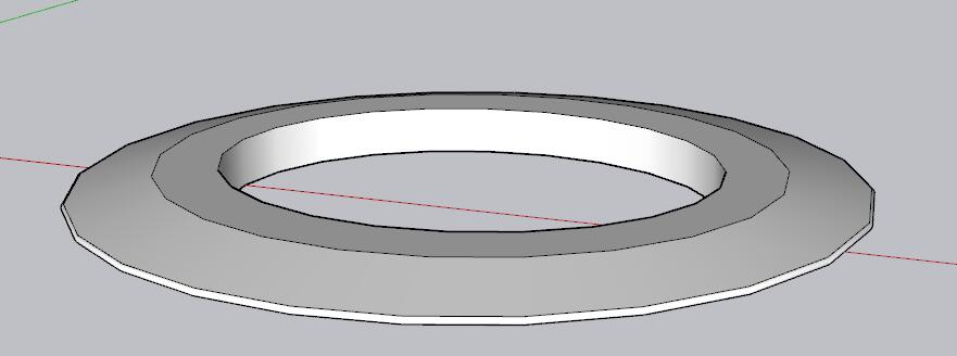 腿腿教学网-SketchUp建模教程:船型景观凳