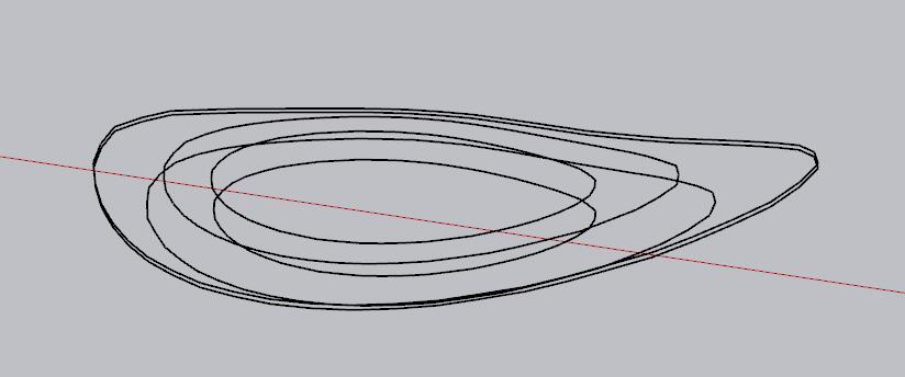 腿腿教学网-SketchUp建模教程:船型景观凳