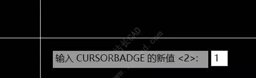 image.png 腿腿教学网-怎么把CAD光标右上角标记去掉?