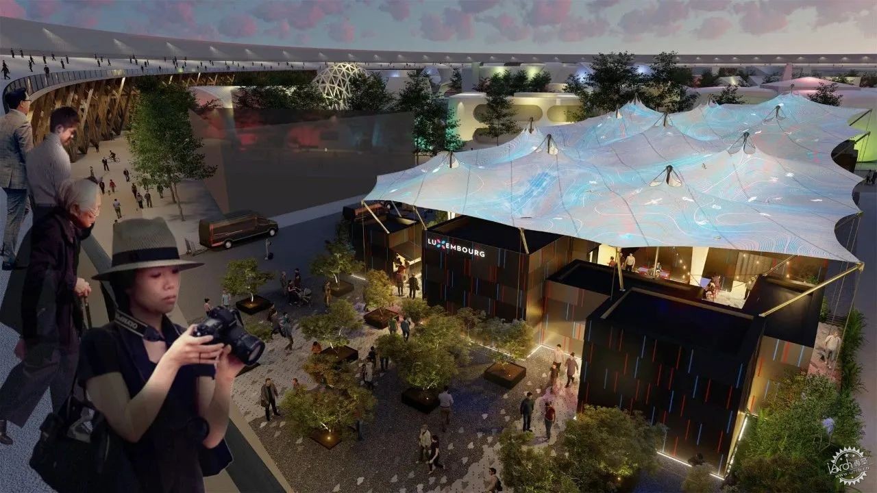 寻找未来建筑的材料，从2025世博会展馆窥见天⽇第47张图片