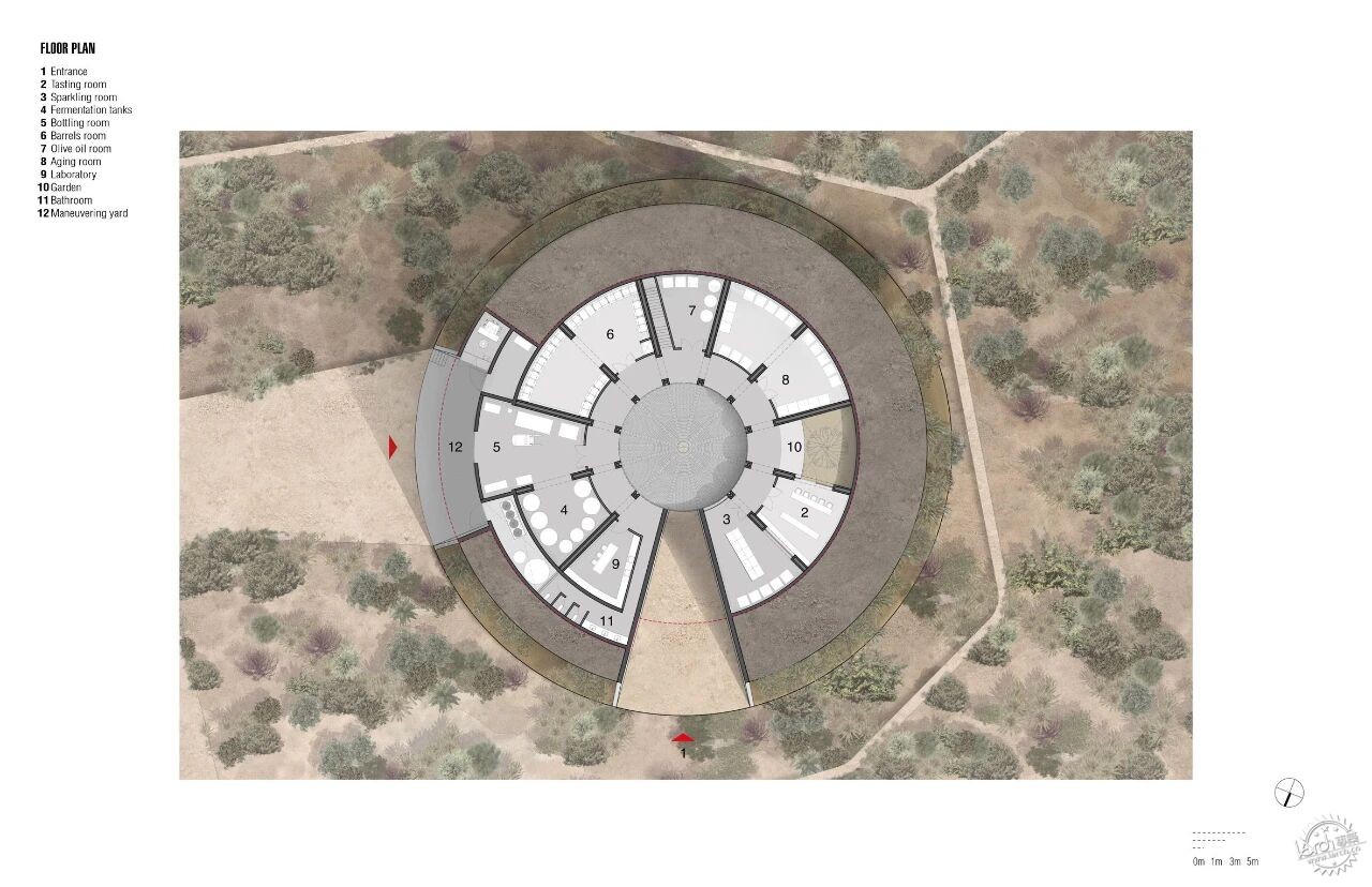 反向思考的建筑：他们把酒庄埋进土里，反而成了地标第23张图片