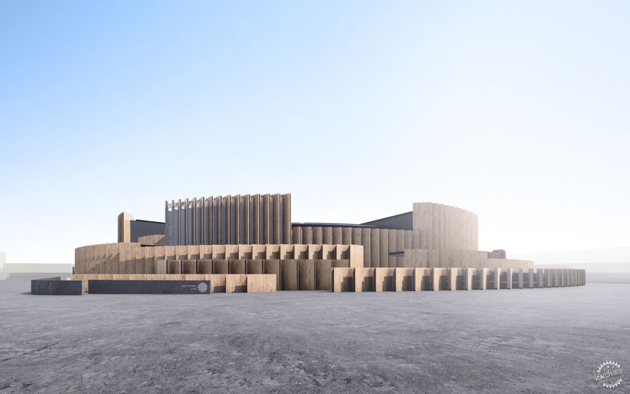 寻找未来建筑的材料，从2025世博会展馆窥见天⽇第9张图片