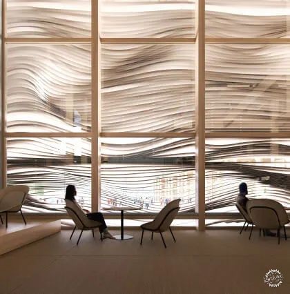 寻找未来建筑的材料，从2025世博会展馆窥见天⽇第36张图片
