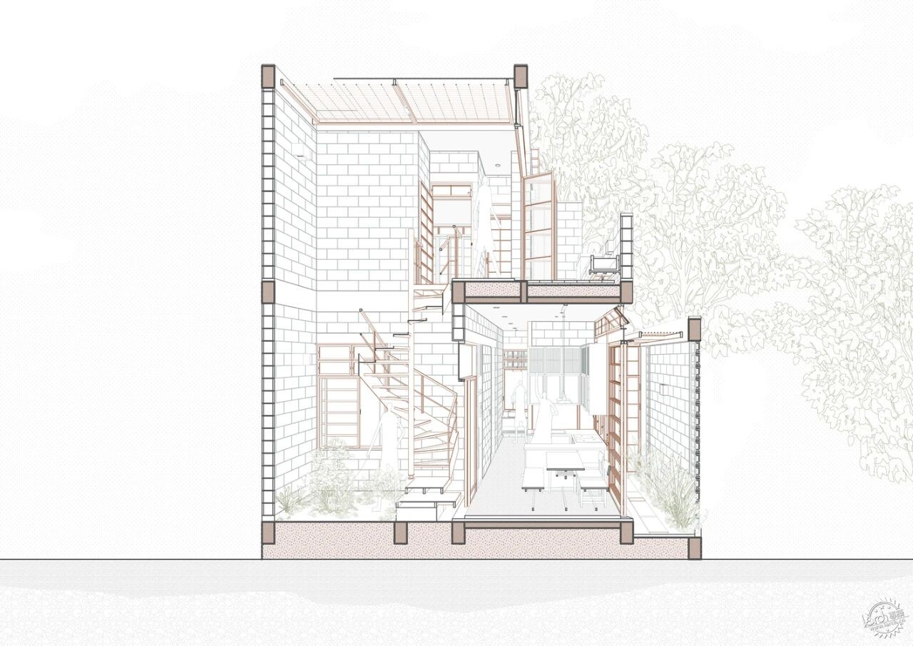 极简、在地、生态，从菜园到冥想空间——一栋越南自建房的生活哲学第18张图片