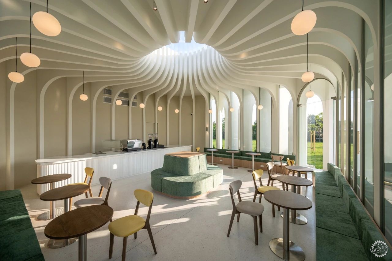 曼谷 Curvy Dining 餐厅的减法设计，纯粹空间的极简诠释第10张图片