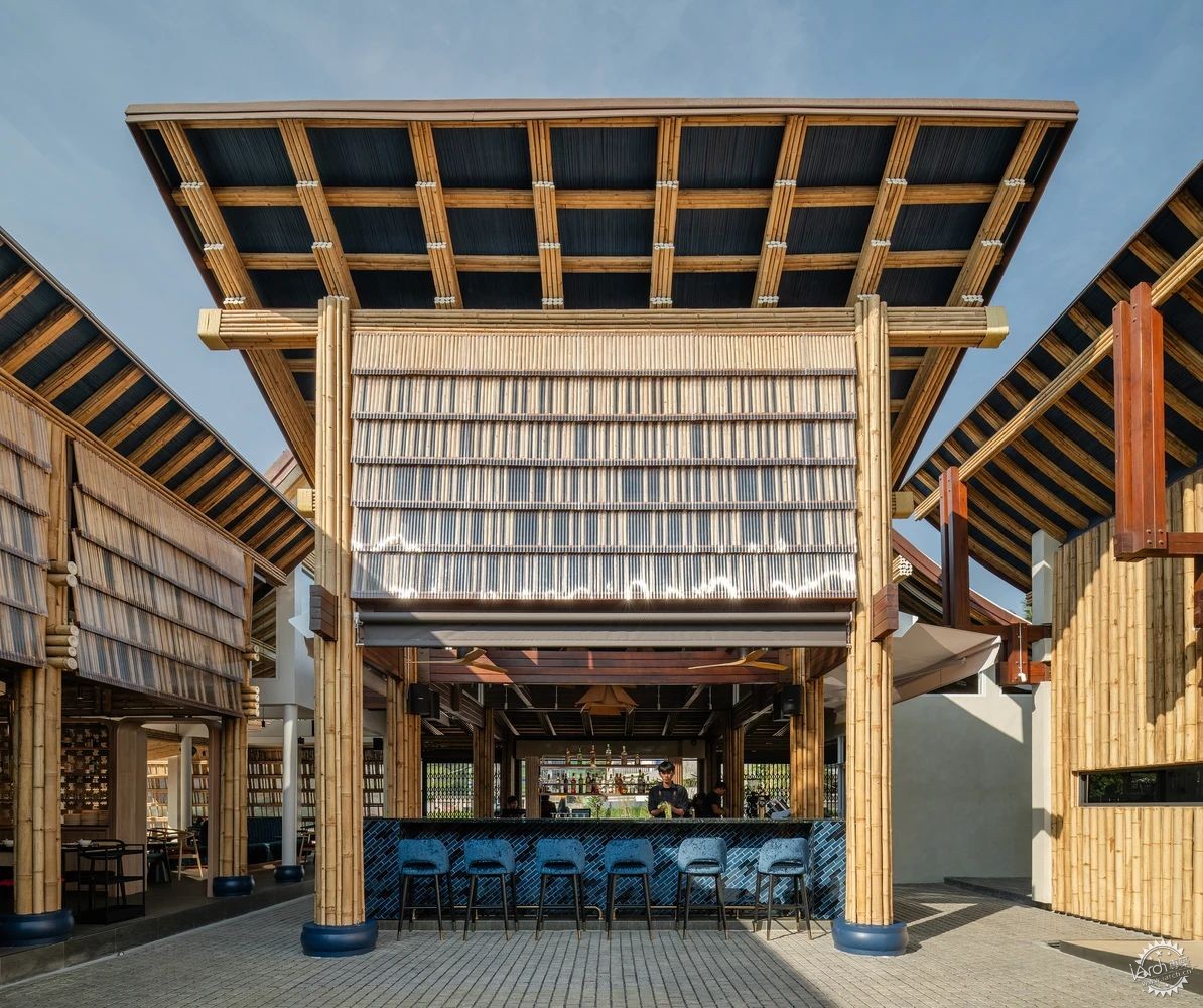 天然竹材里隐藏的品牌密码，泰国Another Smith 餐厅，以空间塑造沉浸式餐饮新体验！第6张图片