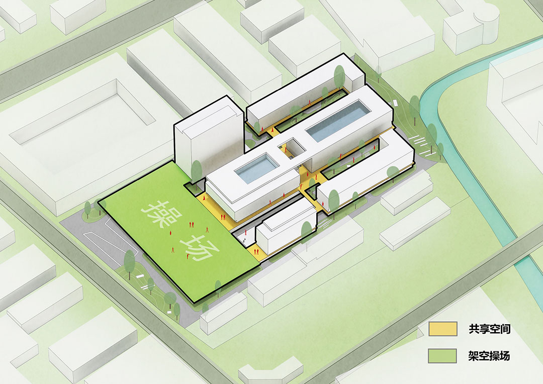 杭州市临平实验中学 / 一方建筑第26张图片
