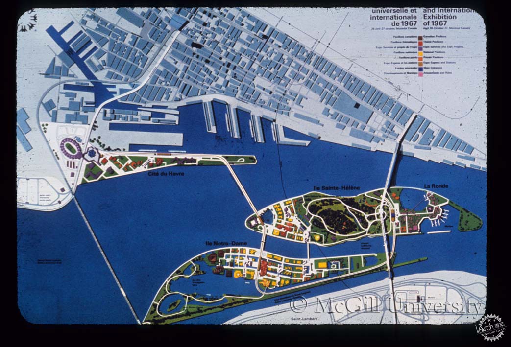 1967年蒙特利尔世博会的建筑与城市设计遗产第5张图片