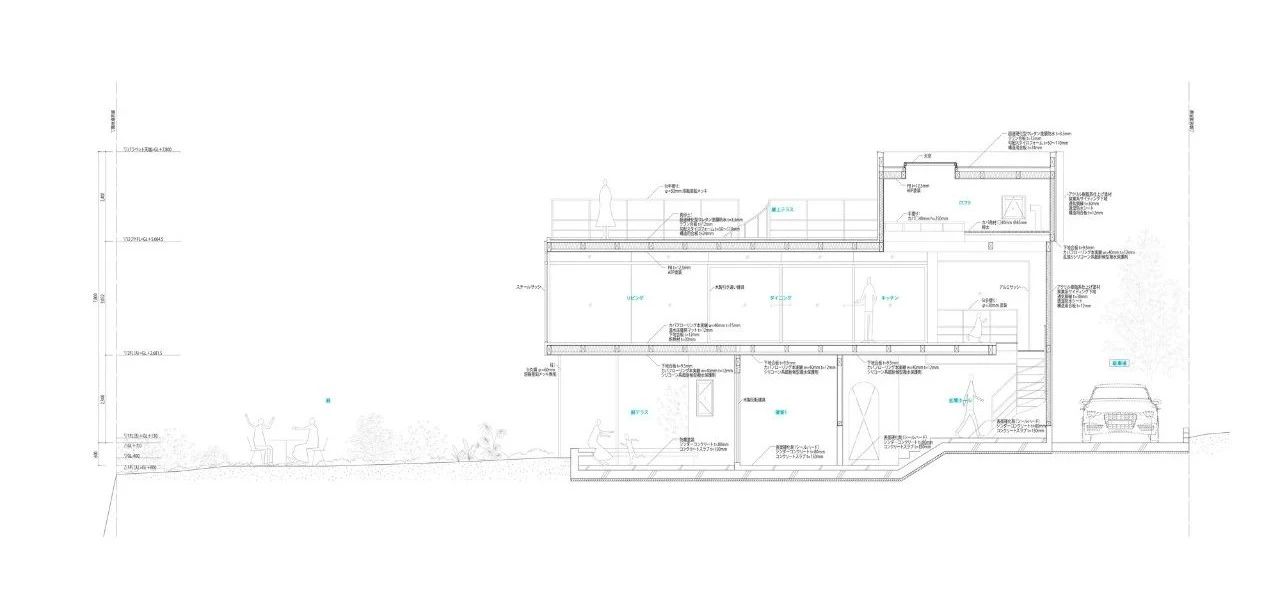 270°海景竟靠“偷”？建筑师拆解狭长坡地困局第23张图片