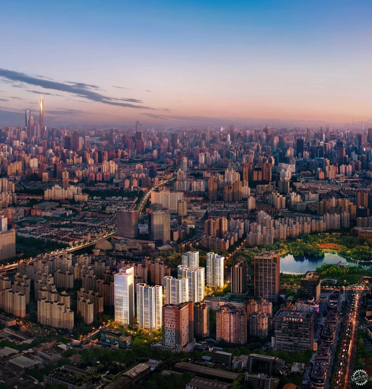 line+孟凡浩携手中建在上海静安打造公园地标零碳社区第2张图片